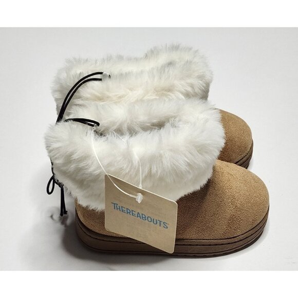 Thereabouts Girls Lil Kaylee Flat Heel Toddler Winter Boots - Picture 7 of 9